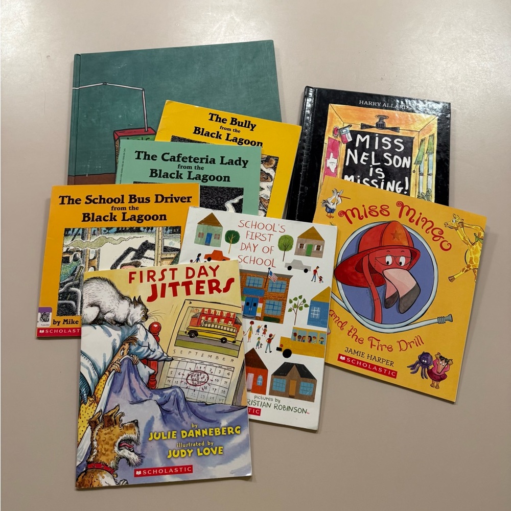 First Day of School Kids Books Bundle